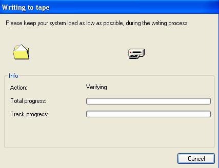 Verifying tape